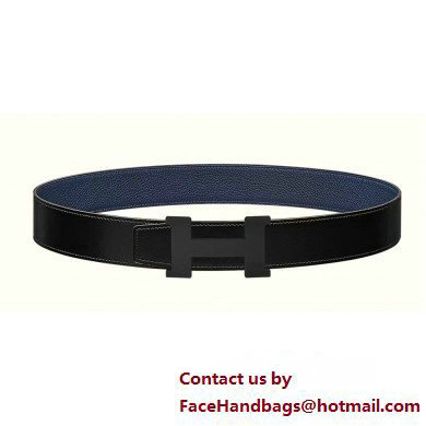 Hermes Constance belt buckle & Reversible leather strap 38 mm 04 2023